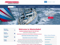 westerbeke.com Webseite Vorschau