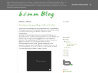 bimmgmbh.blogspot.com Webseite Vorschau