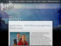 irish-folk-band.com Webseite Vorschau