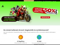 peakshop.hu Webseite Vorschau