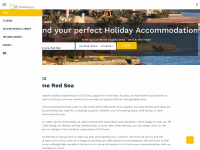 holidayhome-redsea.com Webseite Vorschau