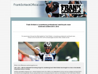 frankschleckofficial.com Webseite Vorschau