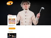 theater-ecce.com Webseite Vorschau