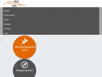 iba-oie.eu Webseite Vorschau