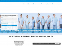 index-medica.no Webseite Vorschau