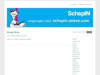 schspin.wordpress.com Webseite Vorschau