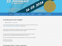 possen-lauf.de Webseite Vorschau