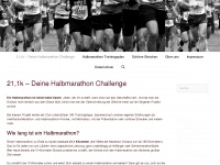 halbmarathon.at Webseite Vorschau