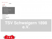 tsvschwaigern.de Webseite Vorschau