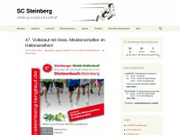sc-steinberg-langlauf.de Webseite Vorschau