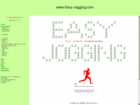 easy-jogging.com Webseite Vorschau