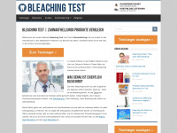 bleaching-test.com Webseite Vorschau