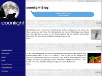 coonlight.de Webseite Vorschau