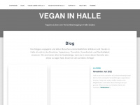 vegan-in-halle.de Webseite Vorschau