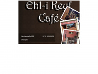 ehlikeyfcafe.de Webseite Vorschau