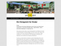 waldkindergarten-waldkoenige.de Webseite Vorschau