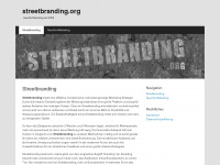 streetbranding.org Webseite Vorschau