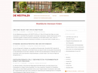 diewestfalen.wordpress.com Webseite Vorschau