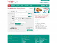 tiskomat.cz Webseite Vorschau