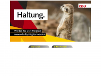 cdu-oderbruch.de Webseite Vorschau