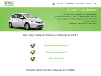 idrive-autoverhuur-athene.nl Webseite Vorschau