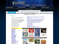 vintagedrumguide.com Webseite Vorschau