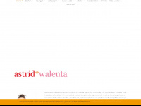 astridwalenta.com Webseite Vorschau