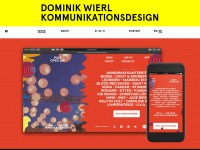 dominikwierl.com Webseite Vorschau