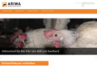 ariwa.org Webseite Vorschau