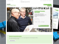 knauber-contracting.de Webseite Vorschau