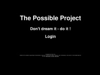 the-possible-project.de Webseite Vorschau