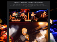vincenzo-music.com Webseite Vorschau