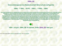 vbnl.de Webseite Vorschau