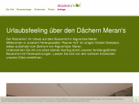 rasnerhof.com Webseite Vorschau