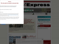 pfalz-express.de Webseite Vorschau
