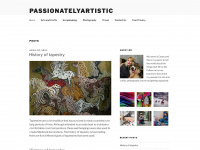 passionatelyartistic.com Webseite Vorschau