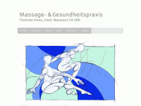 massagepraxis-hess.ch Webseite Vorschau