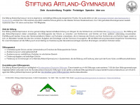 Stiftung-artland-gymnasium.de
