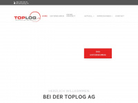 toplog.ch Webseite Vorschau