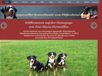 appenzeller-sennenhunde-vom-floesswehrtal.com Webseite Vorschau
