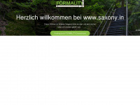 saxony.in Webseite Vorschau