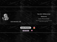 gus-music.de Webseite Vorschau