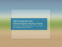 zahnarztpraxis-frank.de Webseite Vorschau