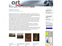 edward-cucuel.com Webseite Vorschau