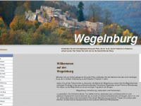 wegelnburg.info Webseite Vorschau