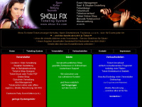 show-fix.net Webseite Vorschau