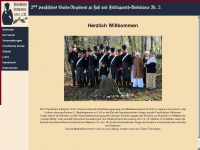 preussen-infanterie1813.de Webseite Vorschau