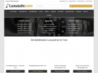 luxusuhr.com Webseite Vorschau