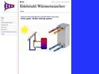 brazed-plate-heat-exchanger.com Webseite Vorschau