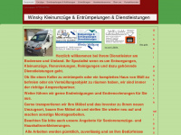 winsky-entsorgung.de Webseite Vorschau